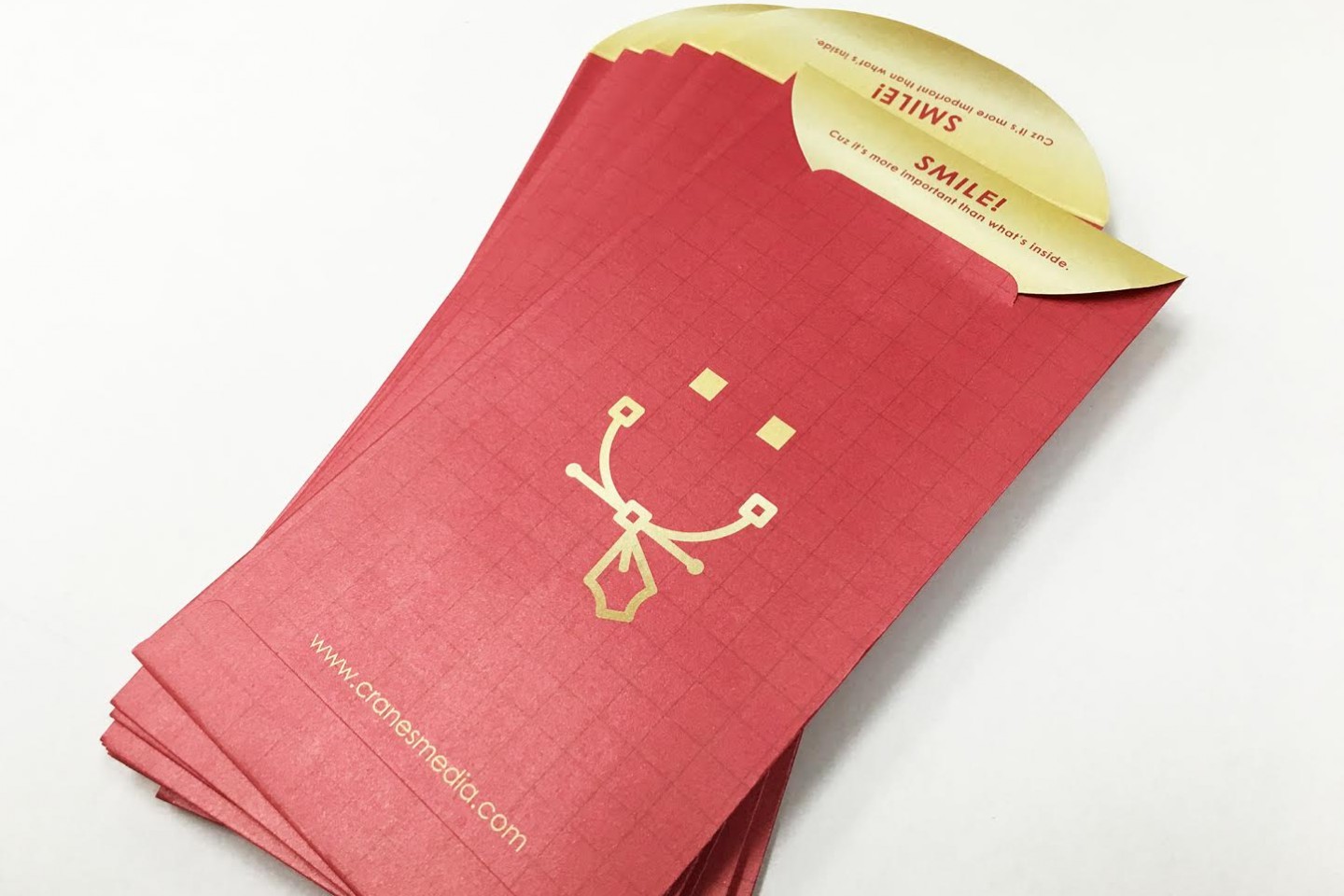 Cranes Media Hong Kong Red Packet Design