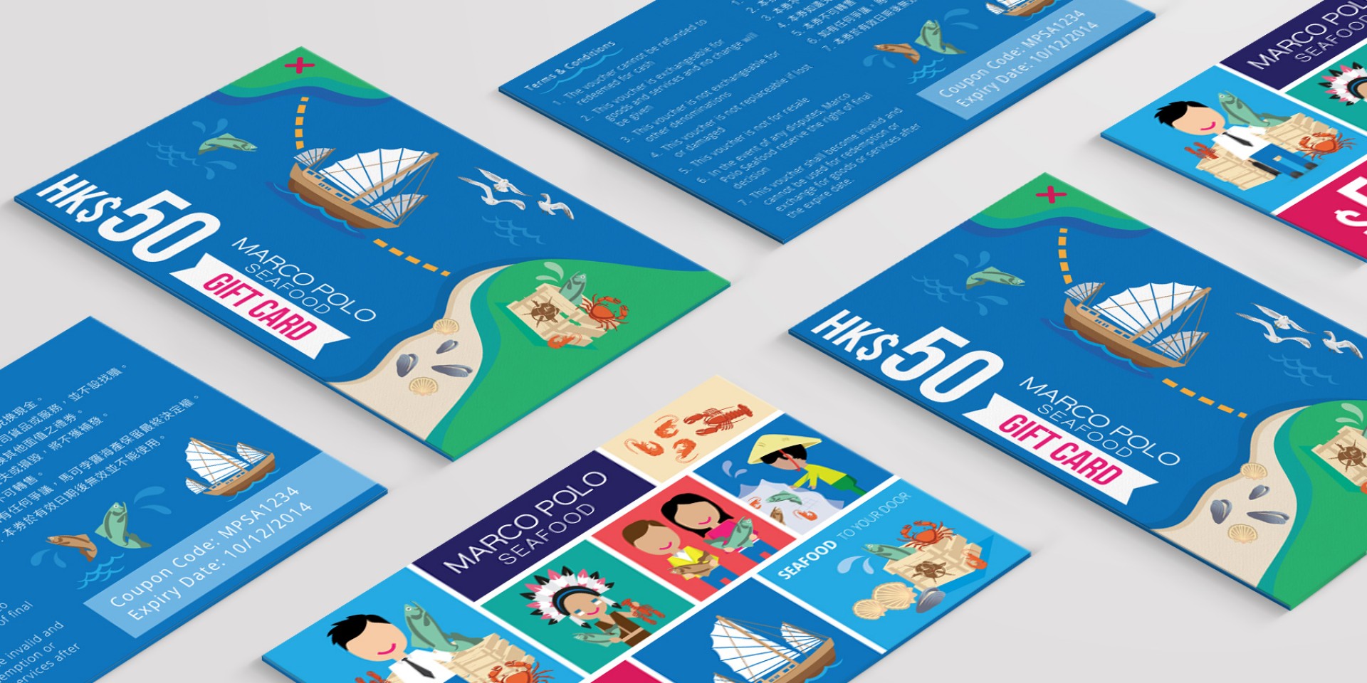 Gift card, icon, character, graphic design Hong Kong