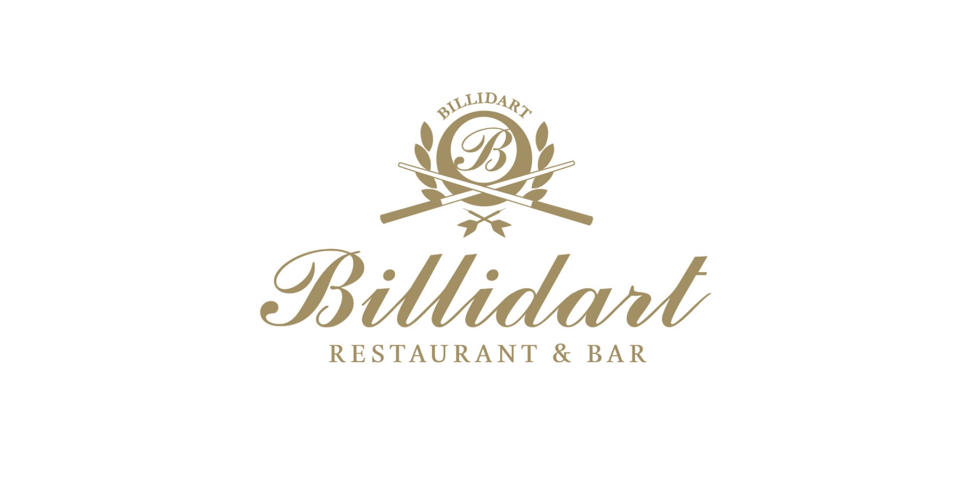Billidart Restaurant & Bar Branding, Logo, Business card, Website Design