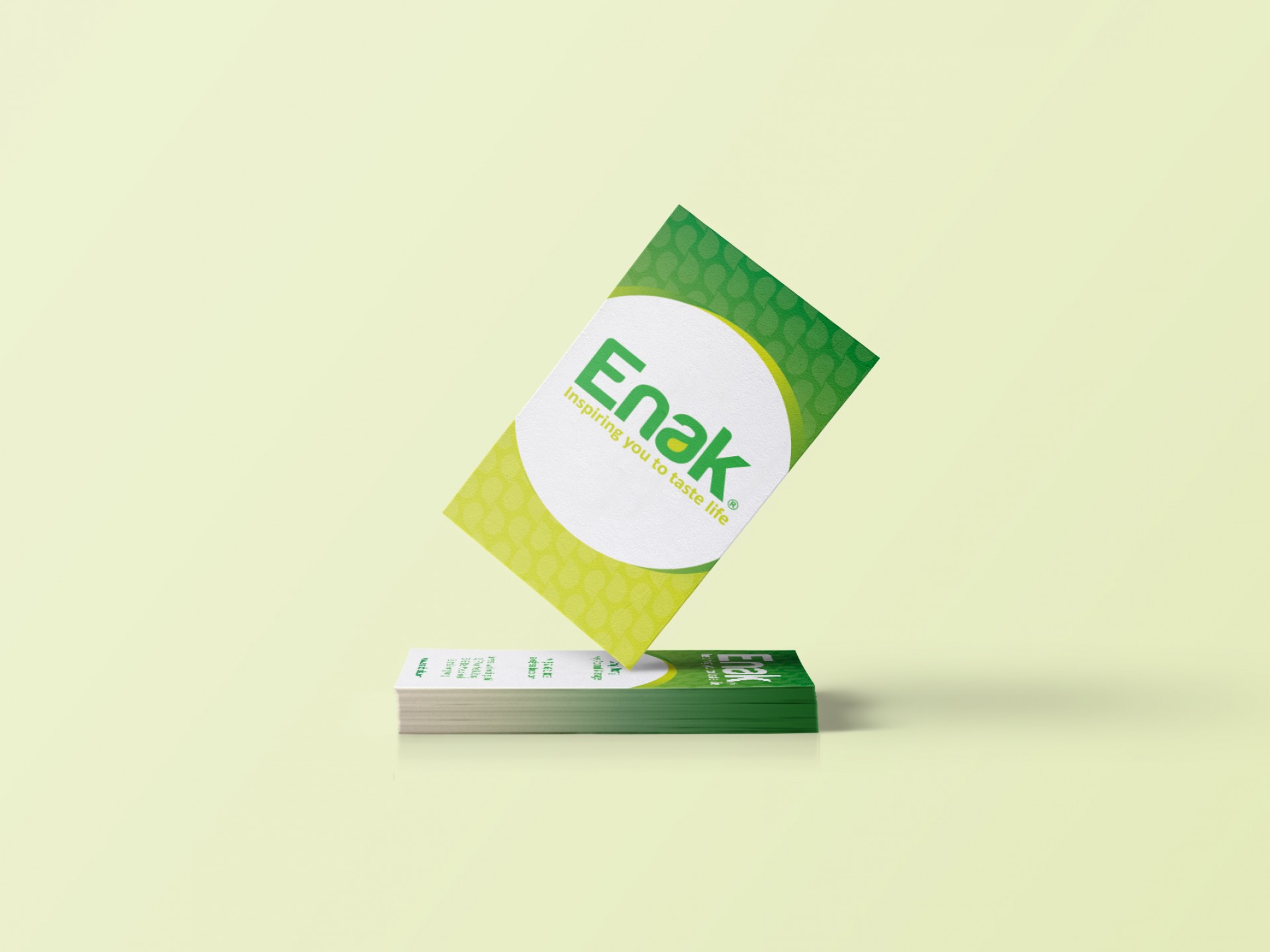 ENAK business card Design Hong Kong