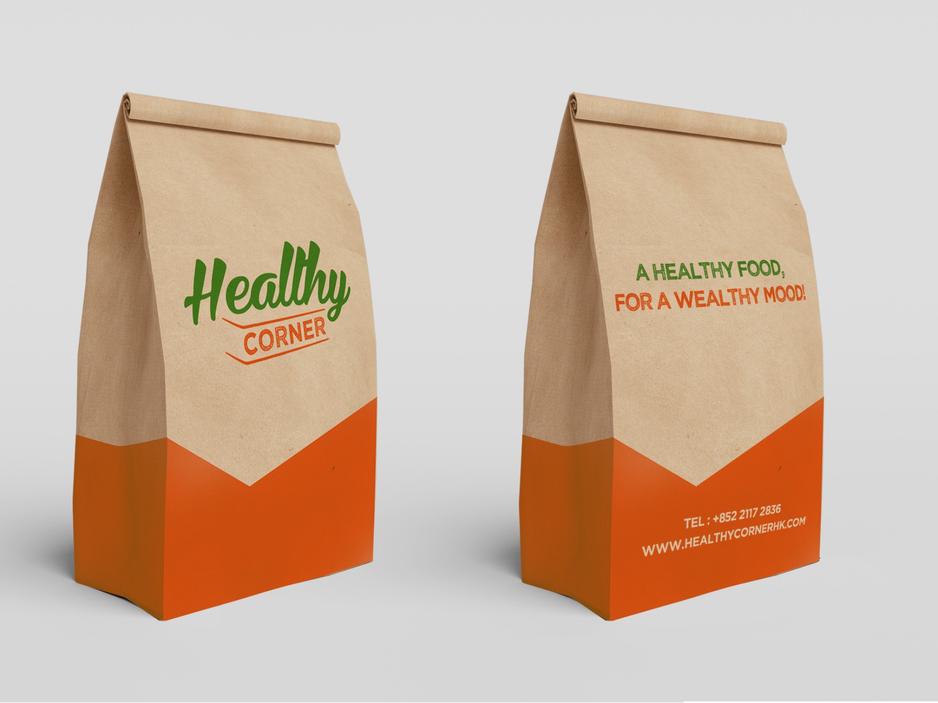 Healthy Corner - food packaging design