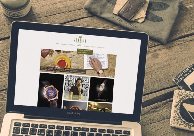 Juvenia - Luxurious Watch Website Design, Web Design, e-catalog Design