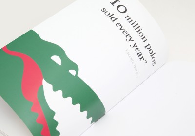 Lacoste Corporate Booklet Design