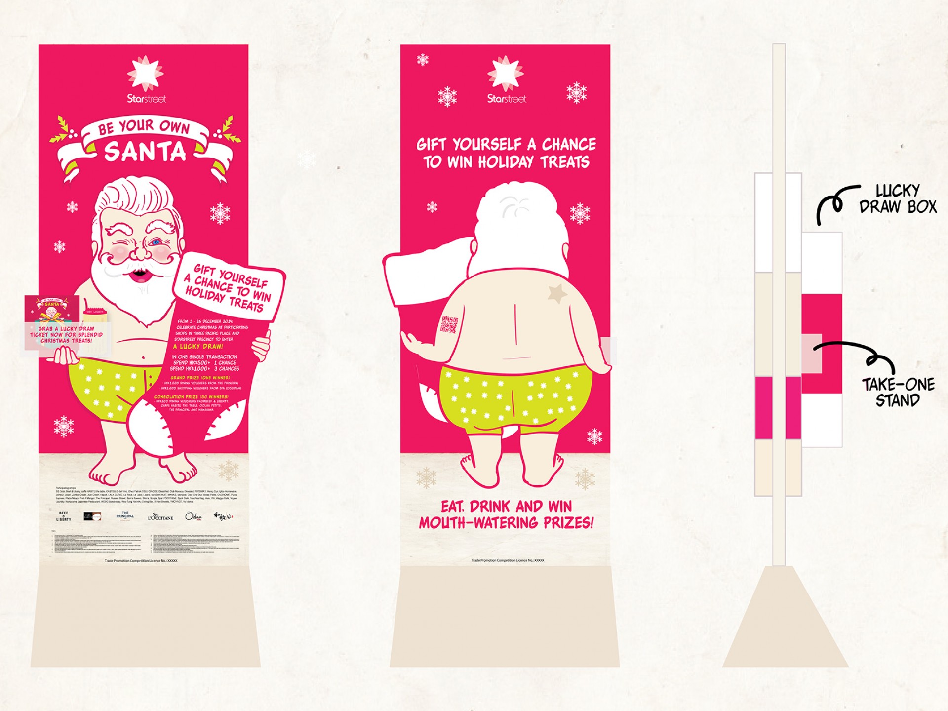 Starstreet Precinct - Christmas Campaign Design
