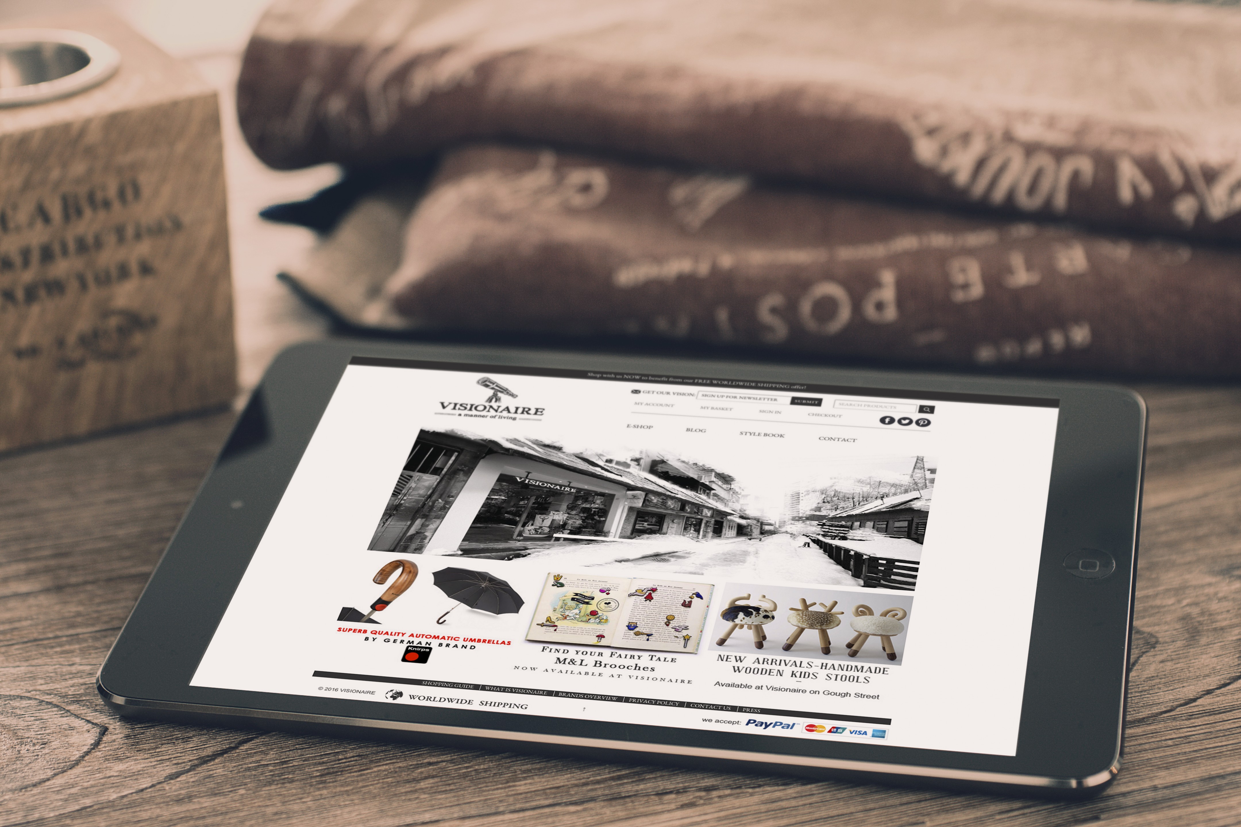 Visionaire - Web design, web development, shopping cart, ecommerce