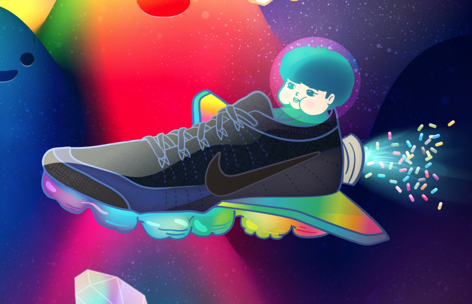 Illustration for Nike Hong Kong, celebrating Pride Month. | Cranes ...