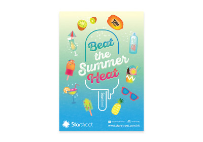 Starstreet summer campaign, key visual, key art design and production