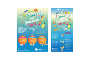 Starstreet summer campaign, key visual, key art design and production