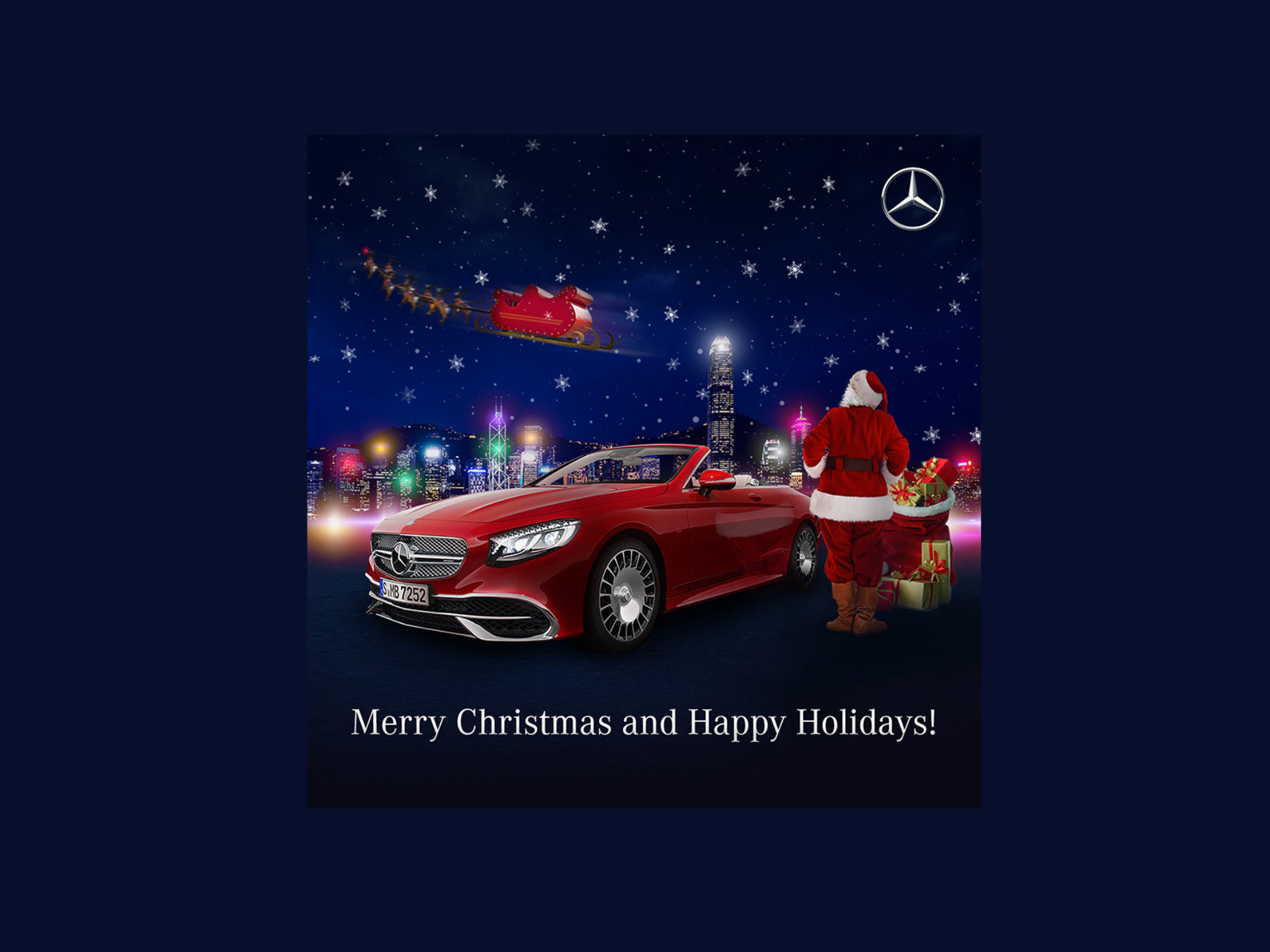 Benz Hong Kong e-cards, e-greetings, enewsletter design